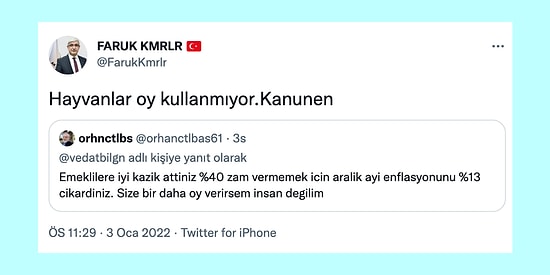 AKP'li Siyasetçi Emekli Maaş Artışlarını Eleştiren Kendi Seçmenine Hakaret Etti