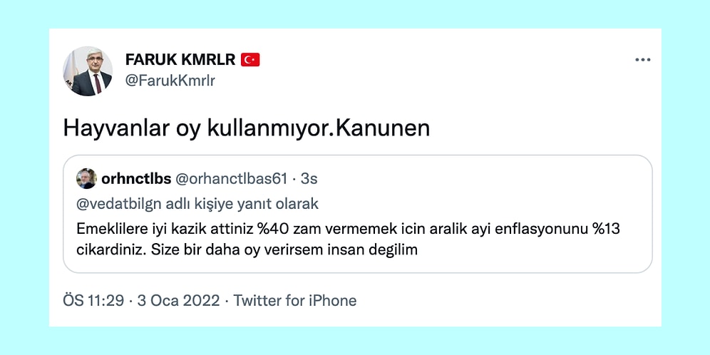 AKP'li Siyasetçi Emekli Maaş Artışlarını Eleştiren Kendi Seçmenine Hakaret Etti