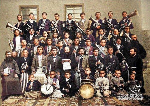 17. Elazığ Koleji bandosu, Elazığ, 1908.