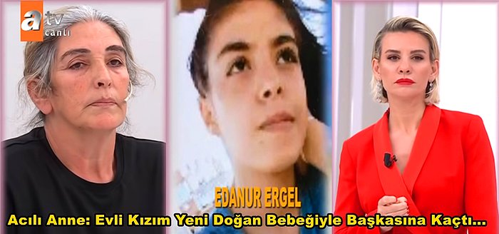 Esra Erol'da Programında Şaşırmaya Doymuyoruz: Evli Kadın Bir Aylık Bebeğiyle Başkasına Kaçtı