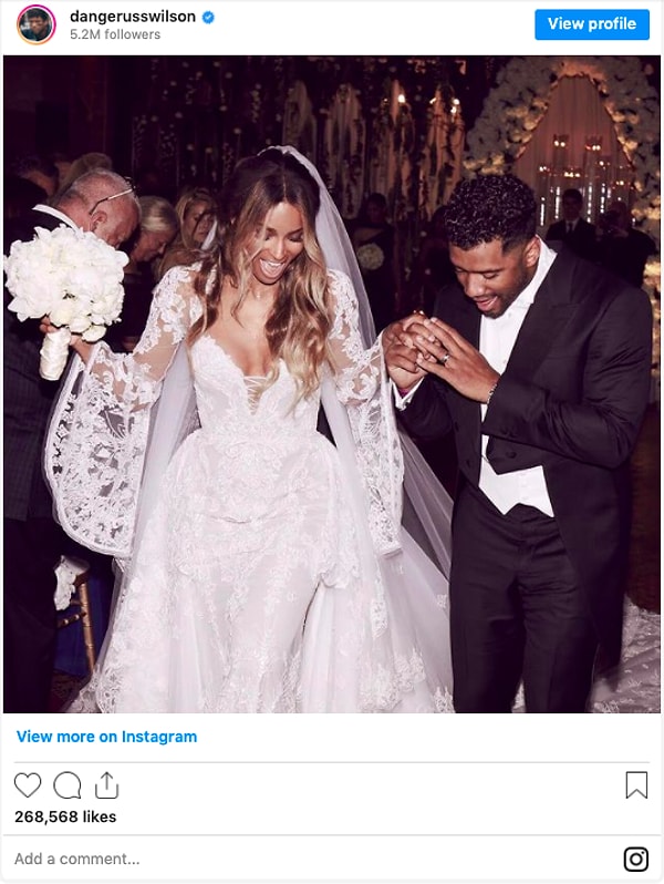 Роскошная: Рассел Уилсон и Сиара