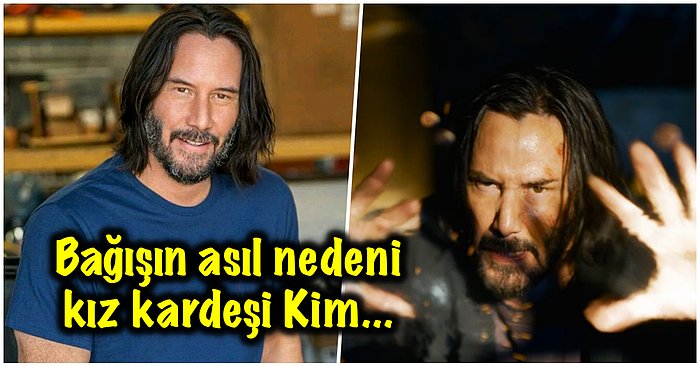 Daha Ne Kadar Düşeceğiz? Keanu Reeves Matrix'ten Elde Ettiği Geliri Kanser Araştırmalarına Bağışladı