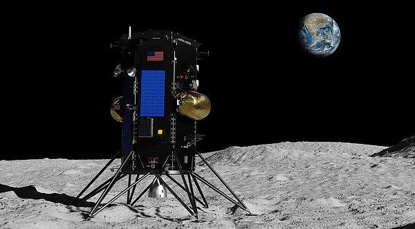 3. Nova-C aracının Ay yüzeyine inişi