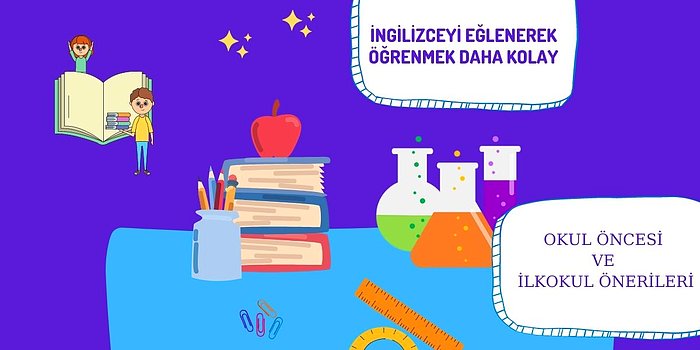 Çocuğunuzun Kelime Bilgisini Geliştirecek Okul Öncesi ve İlkokul İçin İngilizce Kitap ve Eğitici Setler