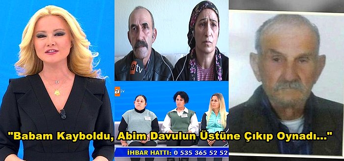 Müge Anlı'da Garip Olay: Babaları Kaybolduktan Sonra Davulun Üstüne Çıkıp Oynamalı Düğün Yaptılar!