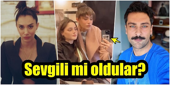 Sevgililer mi? Hande Doğandemir'in Telefonunun Arkasında Fotoğrafı Olan Kişinin Onur Tuna Olduğu Söyleniyor!