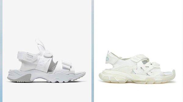 10. Biri Balenciaga, diğeri Nike... Siz hangisini seçerdiniz?