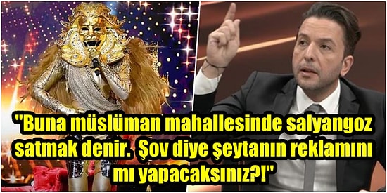 Şeytanın Sembolleriymiş... Nihat Doğan 'Maske Kimsin Sen?' Programına Tepki Göstererek Ağzına Geleni Saydı!