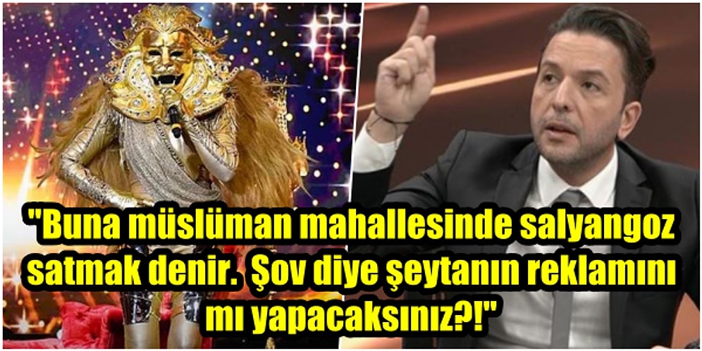 Şeytanın Sembolleriymiş... Nihat Doğan 'Maske Kimsin Sen?' Programına Tepki Göstererek Ağzına Geleni Saydı!