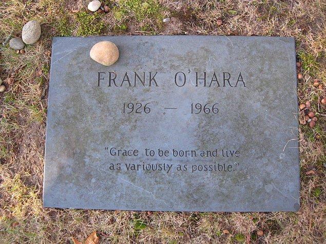 12. Frank O'Hara (1926 - 1966)
