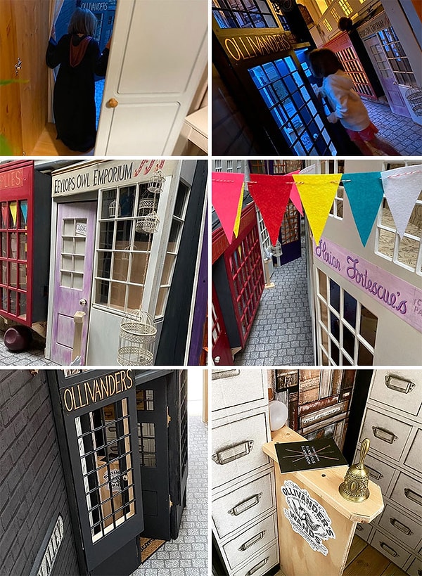 1. "Моя дочь только что нашла секретную улицу, которую я построил за ее шкафом во время карантина."