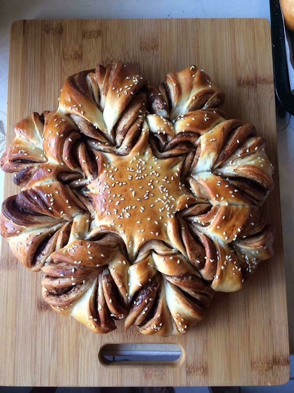 14. Булочка с нутеллой