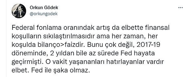 Fed'le şaka olmaz