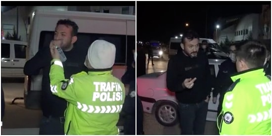 2.97 Promil Alkolle Çakarlı Araç Kullanırken Yakalandı: 'Ben Özel Kuvvettenim'