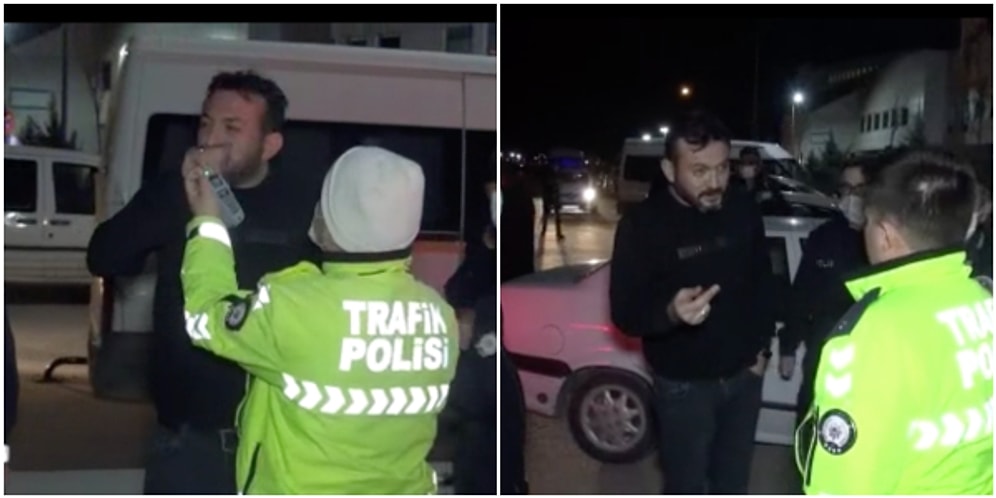 2.97 Promil Alkolle Çakarlı Araç Kullanırken Yakalandı: 'Ben Özel Kuvvettenim'