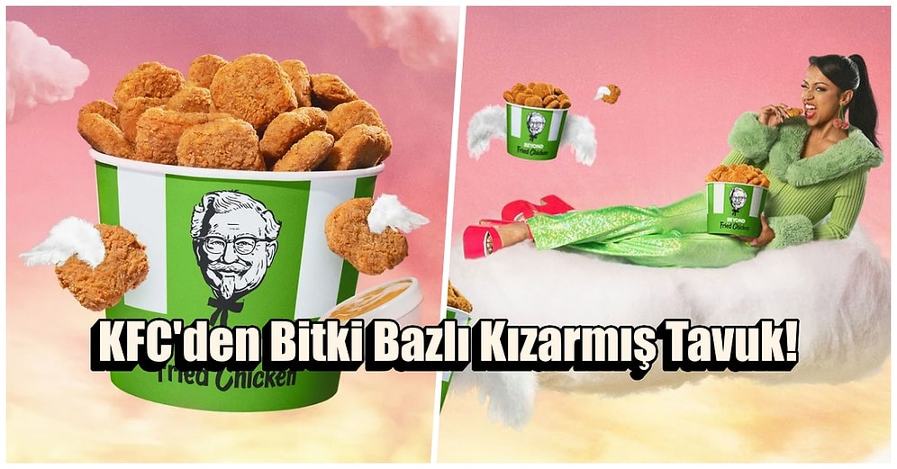 KFC Bitki Bazlı Kızarmış Tavuk Piyasaya Sürüyor!