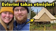 Kira Ödemekten Bıkıp Usandıkları İçin Evlerini Bırakıp Çadırda Yaşamaya Başlayan Çiftin Hikayesi