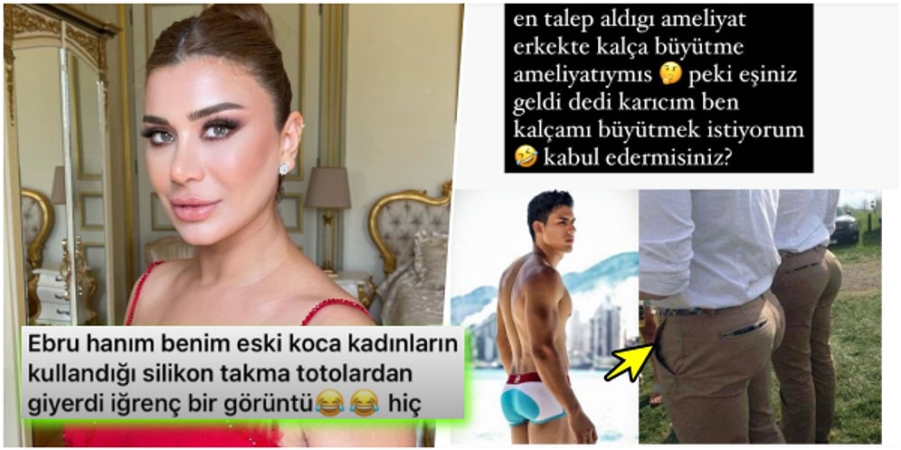 Erkeklerin Çok Fazla 'Popo Büyütme Estetiği' Yaptırdığını Söyleyen Ebru Şancı'ya Gelen Mesajlar Şaşırttı!