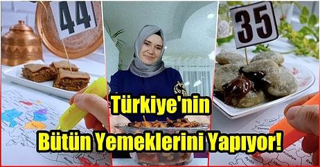 Tiktok'ta Bir Kullanıcı Türkiye'nin 81 İlinin En Ünlü Yöresel Yemeklerini Yapıp Kısa Film Tadında Çekiyor!