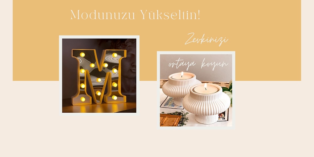 Dekorasyon İçin Kendi Zevkinize Güvenmenizi Sağlayacak Yardımcı Parçalar