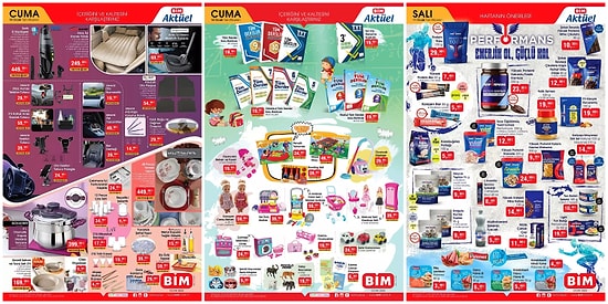 11 - 14 Ocak BİM Aktüel İndirim Kataloğu