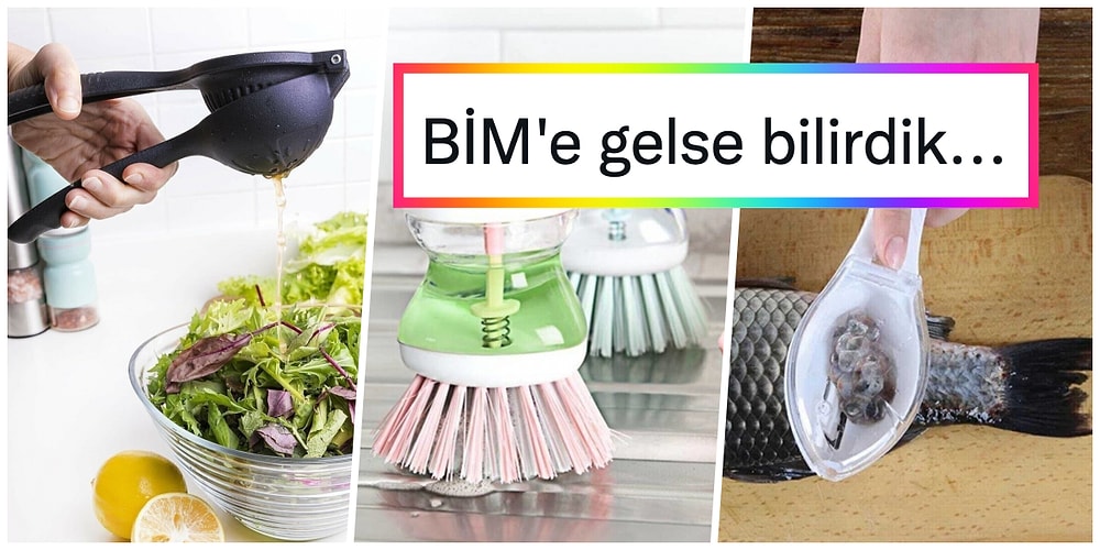 BİM'e Gelse De Alsak Diye Beklediğiniz Evde Varlığı Hayat Kurtaracak 19 Ürün