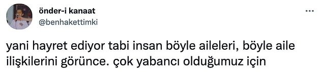 9. Özenmeden edemiyorum gerçekten...
