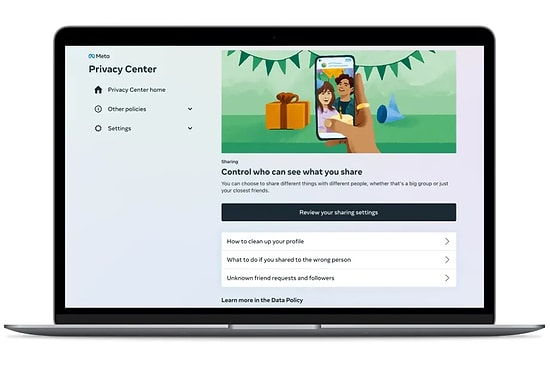 Meta'nın Yeni Gizlilik Merkezi, Veri Toplamayı Nasıl Ele Aldığını Açıklıyor