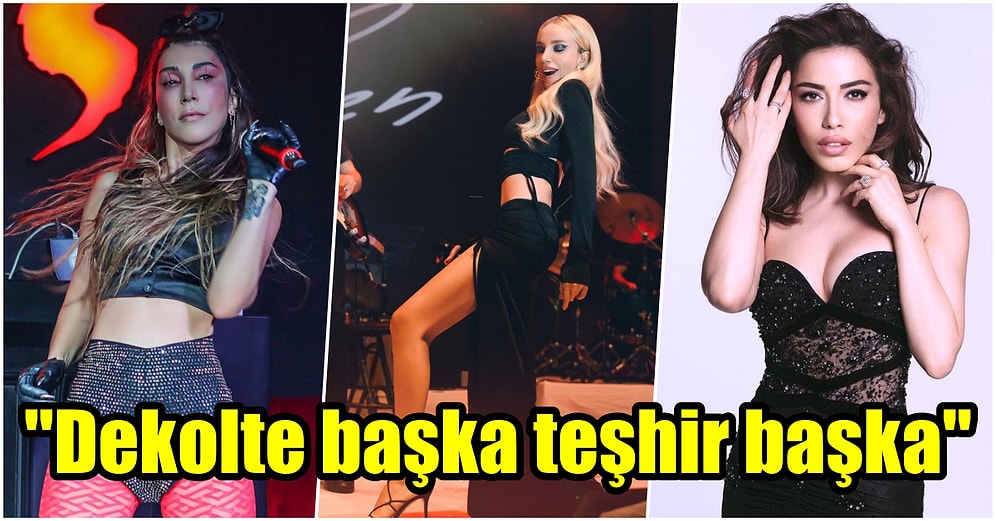 Burcu Güneş, İddialı Sahne Kıyafetleriyle Dikkat Çeken Meslektaşları Hakkında Açtı Ağzını Yumdu Gözünü!