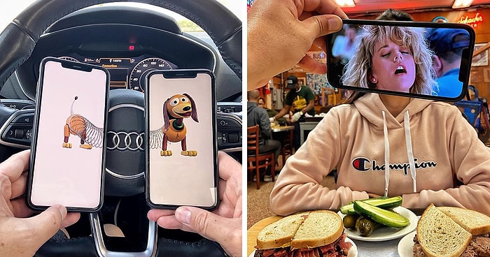 Никакого фотошопа: Парень переносит повседневные предметы в реальную жизнь с помощью своего телефона