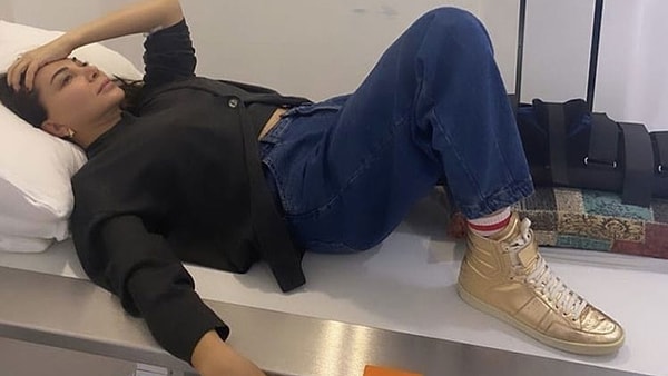 Ebru Yaşar Talihsiz Kazayı Sosyal Medyadan Duyurdu