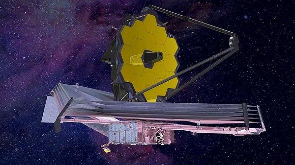 6.2 ton ağırlığında ve 6.5 metre genişliğinde ayna ile çerçevelenen James Webb teleskobunun önümüzdeki 10 yılın önde gelen gözlemevi olacağı söyleniyor.
