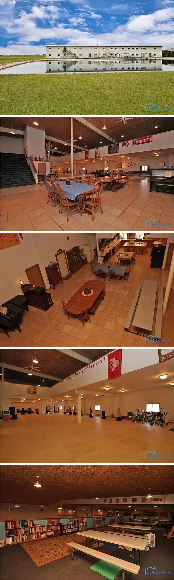 14. Сельский комплекс площадью 1950 кв. метров, который раньше был «служением исцеления верой»