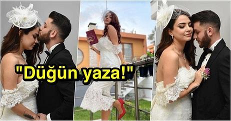 Mehmet Ali Erbil ile Davalık Olan 2,5 Aylık Hamile Ece Ronay Nişanlısı Mehmet Bilir ile Nikah Masasına Oturdu