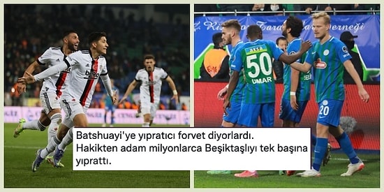 Düelloda Kazanan Çıkmadı! 12 Eksikli Beşiktaş Rize'den 1 Puanla Döndü