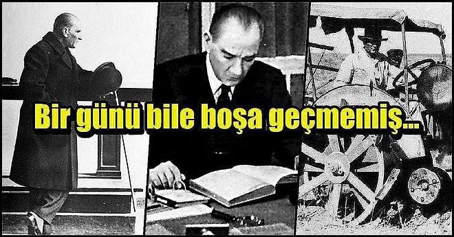 Atatürk'ün Günlüklerinden Geliyoruz: Büyük Önder Geçmişte Bu Hafta Ne Yapmıştı?