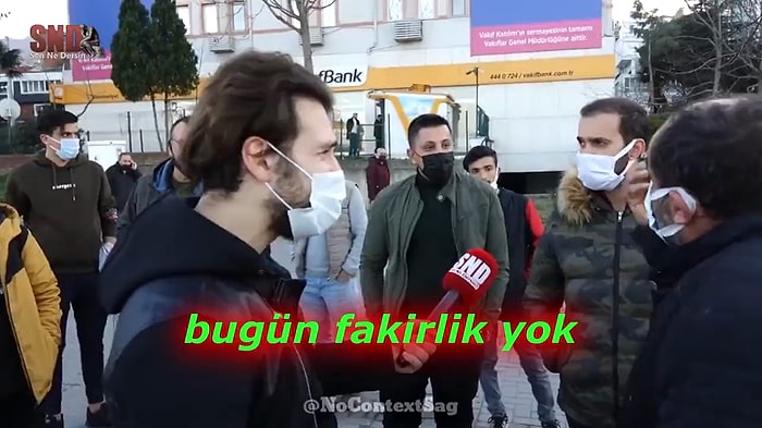 Yırtık Ayakkabılarıyla Fakirlik Yok Diyen Dayıya Gençten: 'Açlıktan Ağzın Kokuyor Hala Hükümet B*ku Yiyorsun'