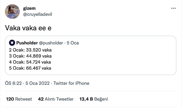 6. Bu kadar vakanın geleceği nokta buydu.