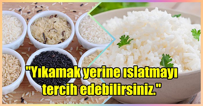 Ya Lapa Olursa? Olmaz Korkmayın! Tane Tane Dağılan Lezzetli Pilavlar Pişirmenin 8 Püf Noktası