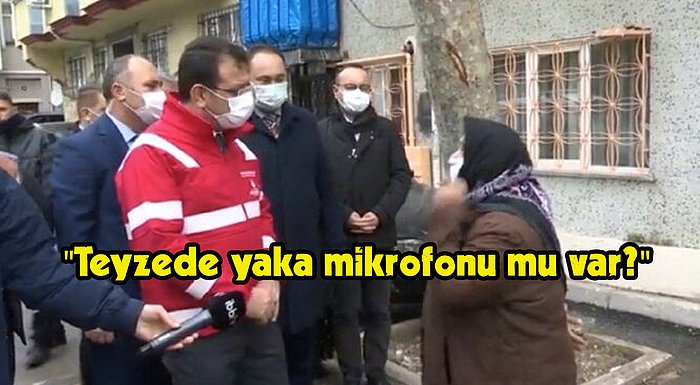 Ekrem İmamoğlu ile Vatandaşın Sokaktaki Samimi Diyaloğu ve Bir Garip "Yaka Mikrofonu" Tartışması