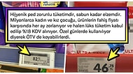 Artan Hijyenik Kadın Pedi Fiyatlarından Sonra Ürün Alımına Sınır Getirilmesi Sosyal Medyanın Gündeminde