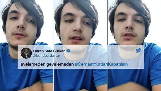 Enes Kara'nın İntiharından Sonra Sosyal Medya: #CemaatYurtlarıKapatılsın