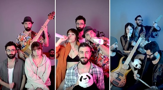 Bilindik Şarkıları Kendi Tarzlarına Göre Yorumlayan Ekipten Muhteşem 'Bad Guy' ve 'Dansöz' Coverı