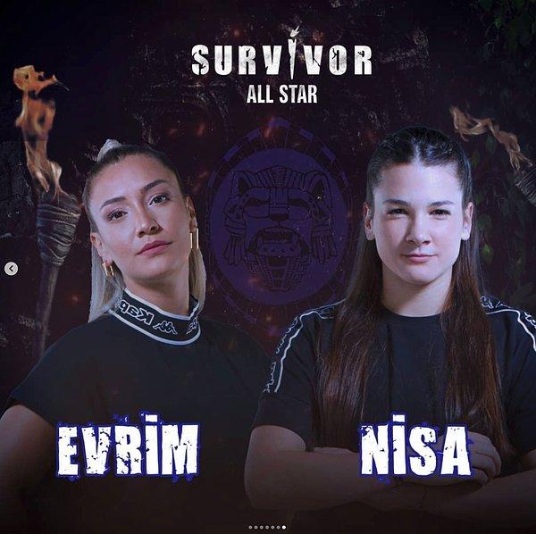 Bildiğiniz üzere geçtiğimiz yıl Survivor'a damga vuran Nisa Bölükbaşı, bu yıl da All Star Gönüllüler kadrosunda yer almayı başarmıştı.