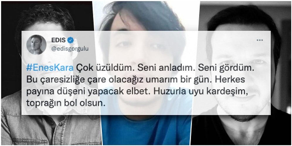 Cemaat Yurdunda Kalan Enes Kara'nın İntiharının Ardından Ünlülerin Yaptığı İsyan Dolu Paylaşımlar