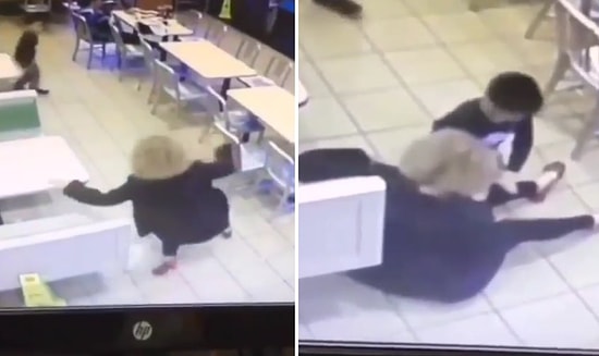 İlk Yardım Önemli: Ayağı Kayıp Düşen Annesinin Bacağına Kalp Masajı Yapan Ufaklık