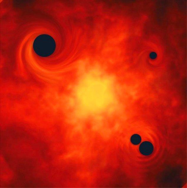 Bu teoride, her bir ilkel kara delik aşırı derecede küçüktür ancak çekim kuvvetleriyle ve sayılarıyla bütün galaksileri bir arada tutabilecek bir kuvvet oluşturabilirler.