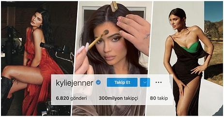 Kylie Jenner 300 Milyon Takipçiye Ulaşarak  Instagram'da En Çok Takip Edilen Kadın Oldu 🔥