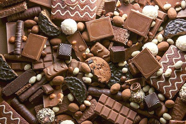 5. Avrupa, dünyadaki toplam çikolatanın yarısını tüketiyor.