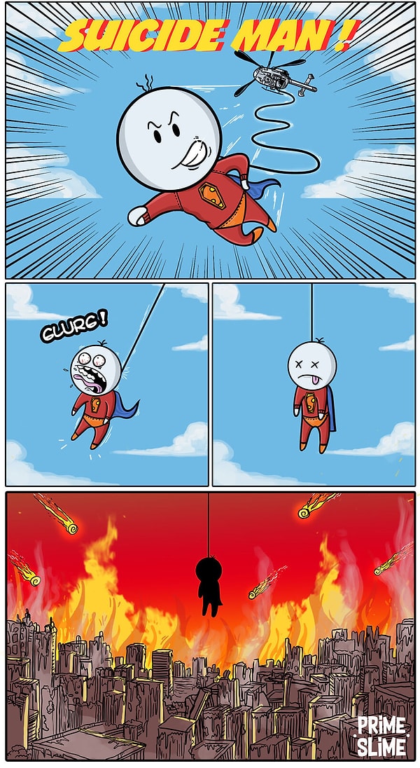 14. Человек Суицид!